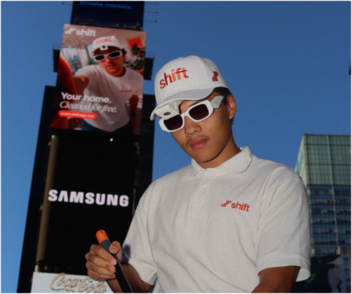 Shift Recording Headgear worn in the field